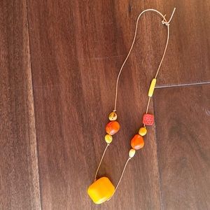 Vintage Handmade Artisan Bead necklace